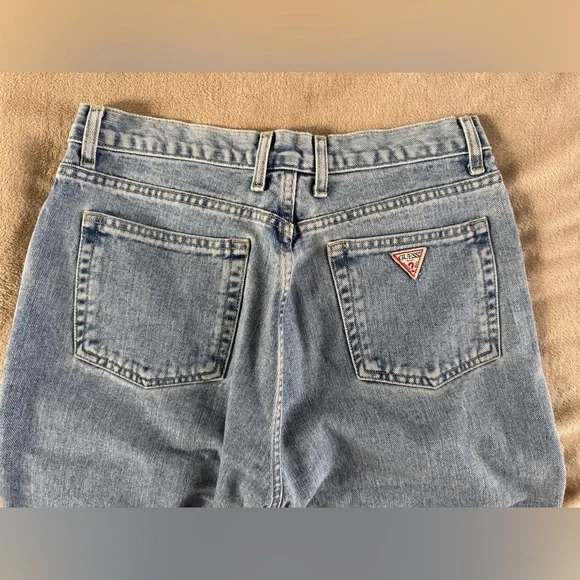 GUESS Vintage 90s Men’s Straight Leg Jeans High Rise Y2K - Picture 9 of 11